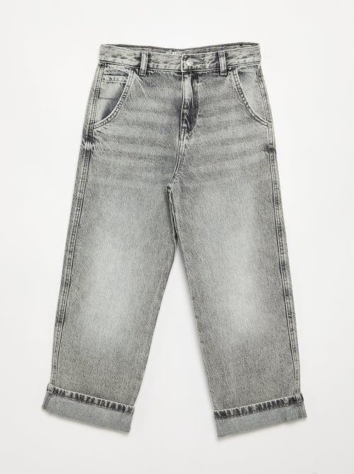 Straight Fit 5-Pocket Denim - Kiabi