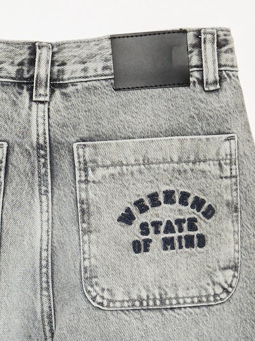 Straight Fit 5-Pocket Denim - Kiabi