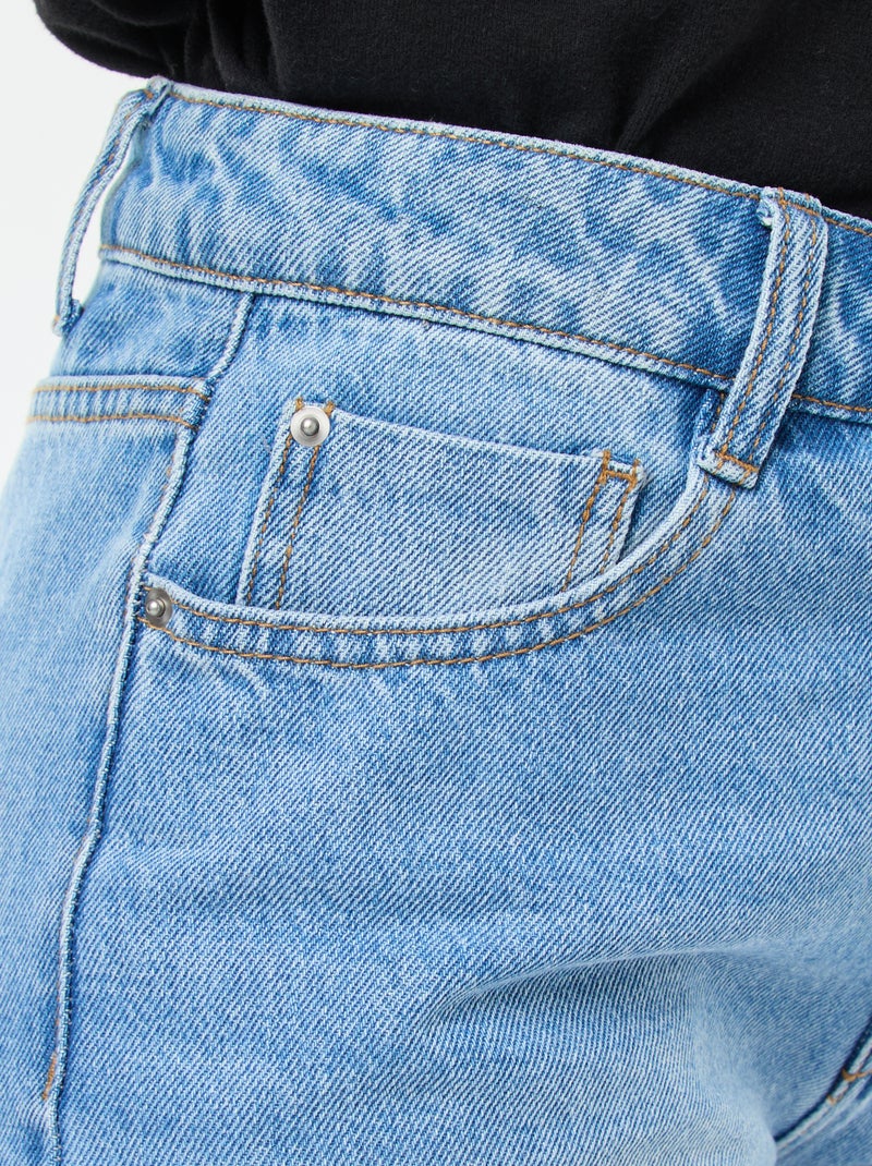 Straight-Jeans Regular Fit - L28 Blau - Kiabi