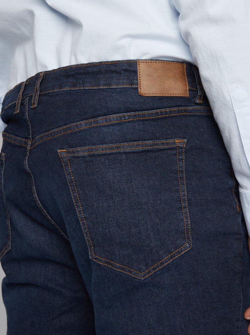 Straight-leg 5-pocket jeans - L30 BLUE - Kiabi