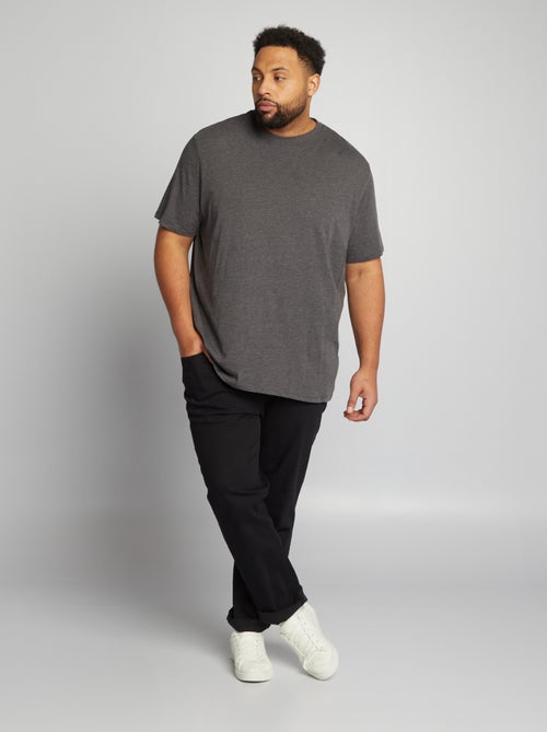 Straight-leg 5-pocket jeans - L32 - Kiabi Straight-leg 5-pocket jeans - L32 - Kiabi