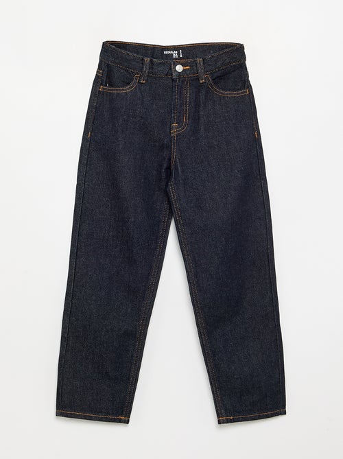 Straight-leg denim trousers - Kiabi