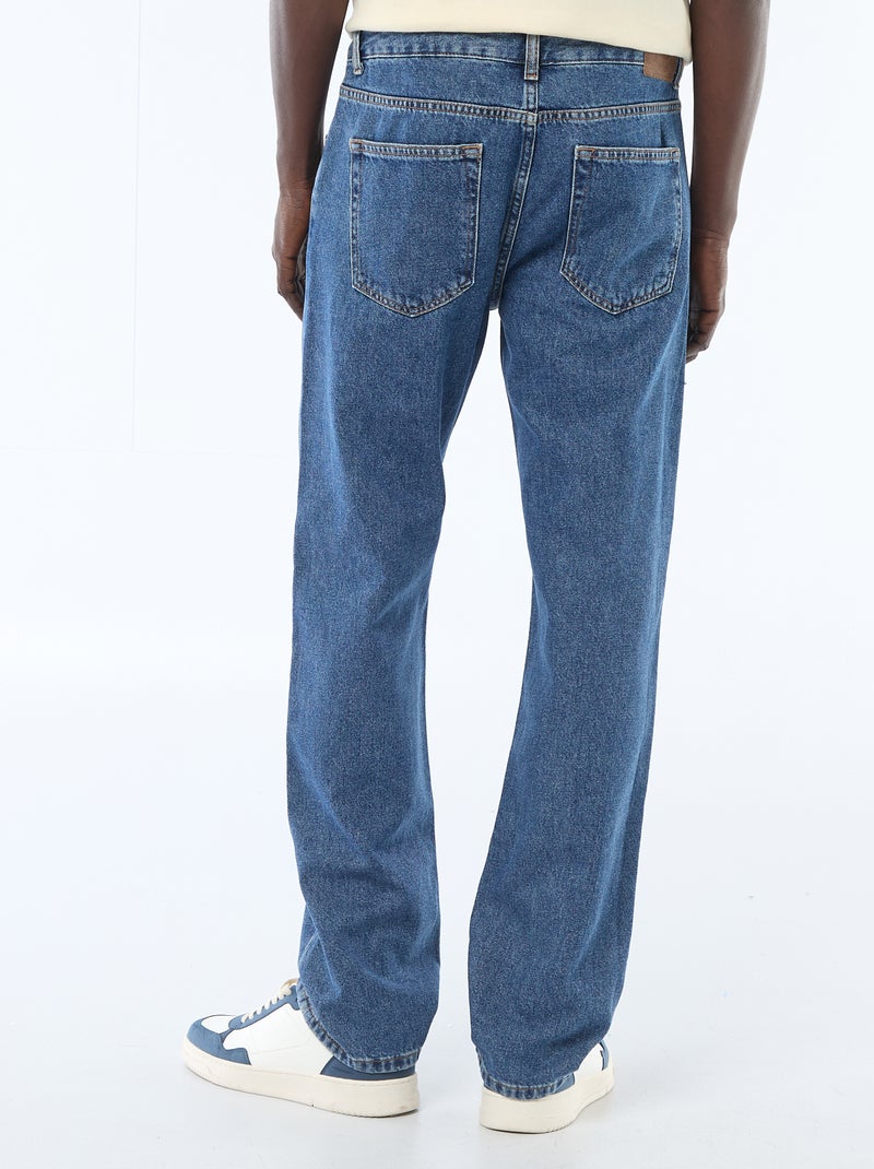Straight-leg jeans - L34 BLUE - Kiabi