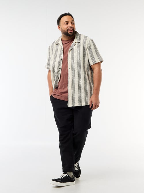 Straight Leg Jogpant Style Trousers - Kiabi