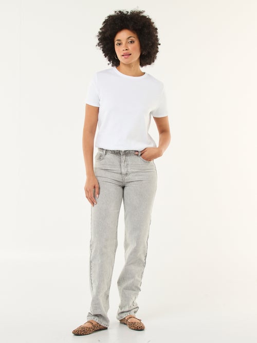 Straight regular fit jeans - L28 - Kiabi
