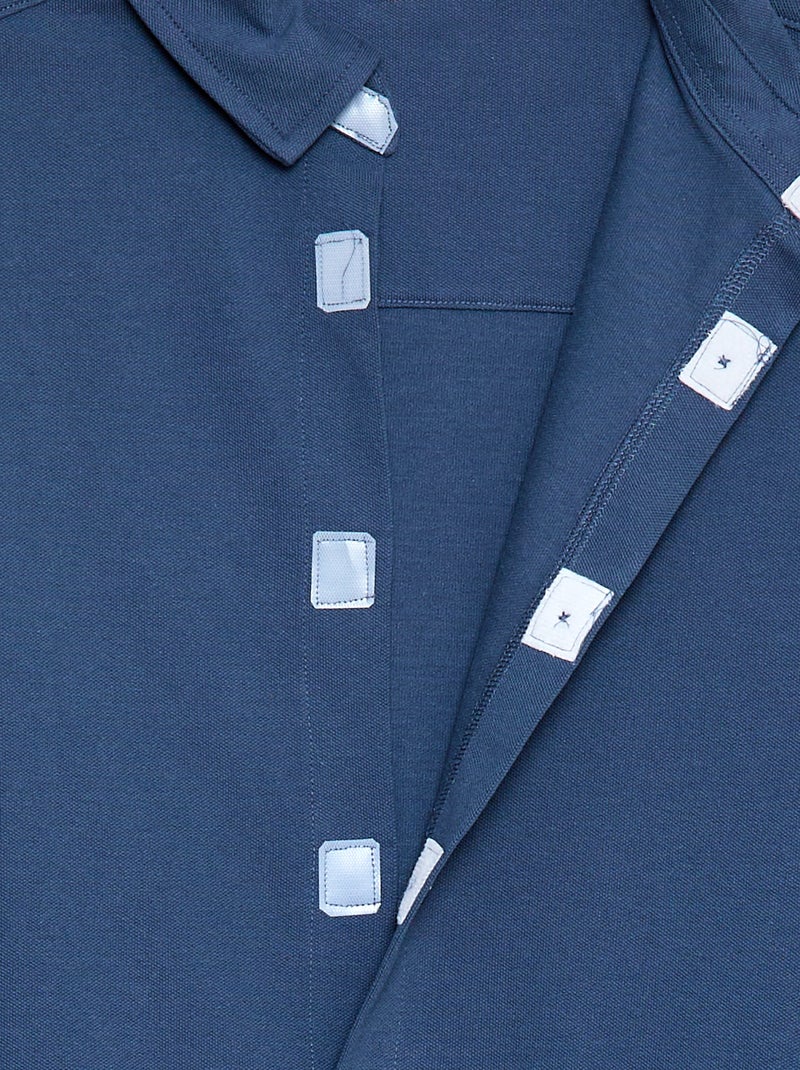 Straight shirt - easy-to-wear collection Blue - Kiabi