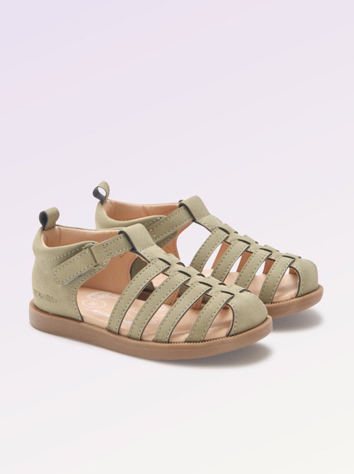 Strap 'First Steps' Sandals - Kitchoun - Kiabi Strap 'First Steps' Sandals - Kitchoun - Kiabi
