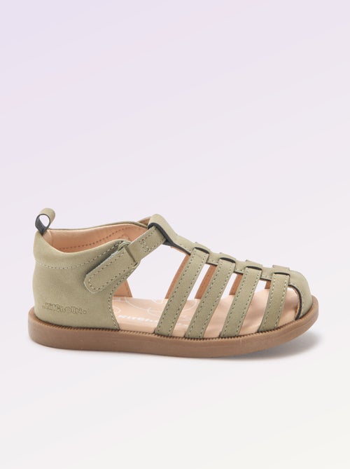 Strap 'First Steps' Sandals - Kitchoun - Kiabi Strap 'First Steps' Sandals - Kitchoun - Kiabi
