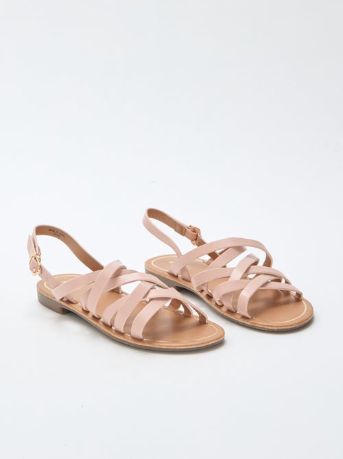 Strappy Sandals with Buckles - Kiabi