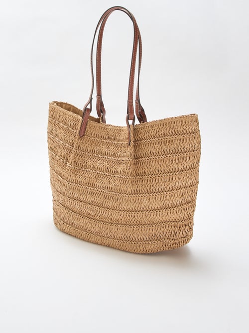 Straw Tote Bag - Kiabi