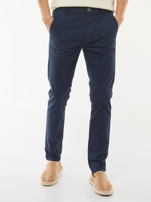 Stretch-Chino Skinny Fit - L32 - Kiabi