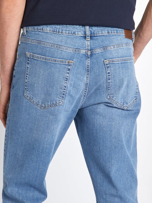 Stretch Cotton Slim Jeans - L36 - Kiabi