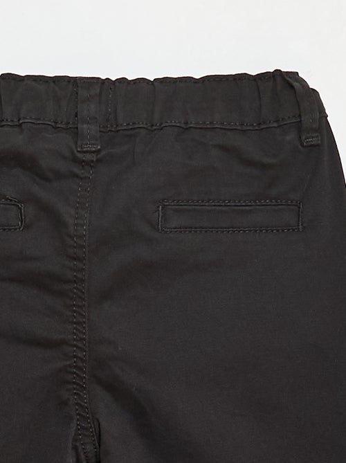 Stretch Cotton Straight Chinos - Kiabi