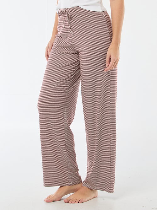 Stretch knit pajama pants - Kiabi