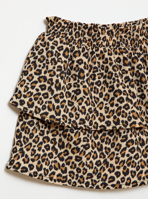 Stretch knit skirt - Kiabi