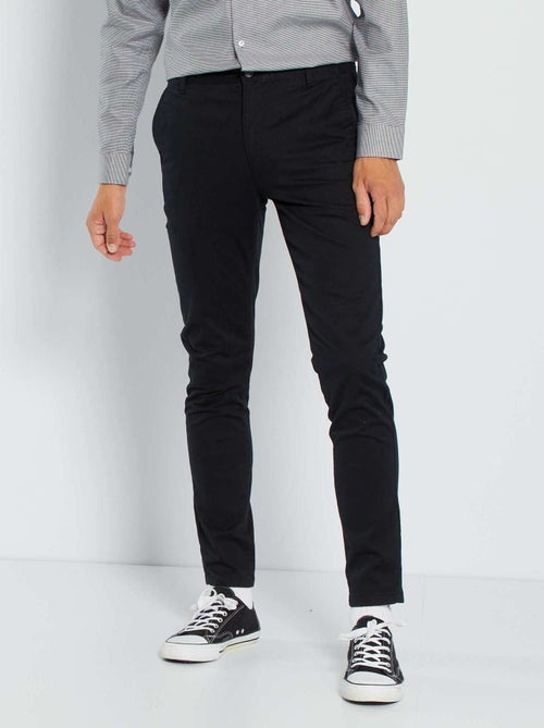 Stretch skinny chinos - L32 - Kiabi