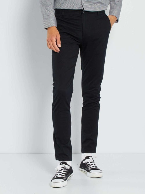 Stretch skinny chinos - L32 - Kiabi