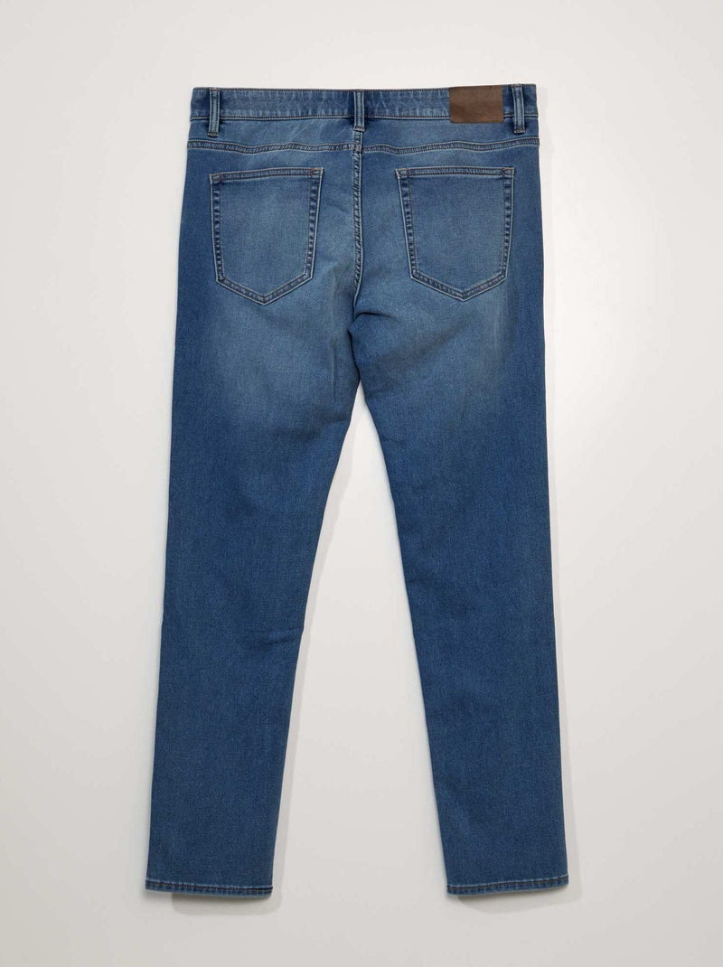 Stretch Slim-Fit Jeans - L32 Blau - Kiabi