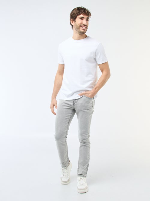 Stretch Slim-Fit Jeans - L32 - Kiabi