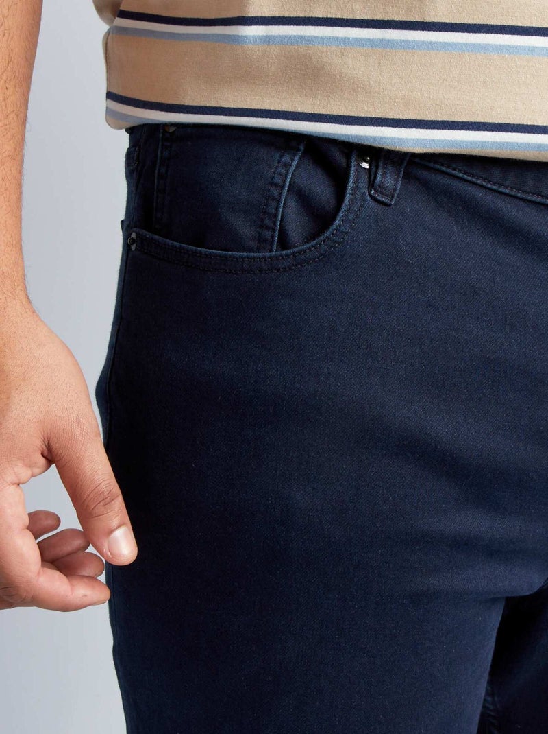 Stretch slim jeans - L32 blue black - Kiabi