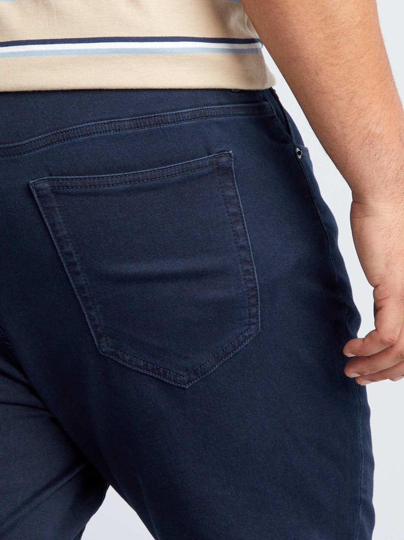 Stretch slim jeans - L32 blue black - Kiabi
