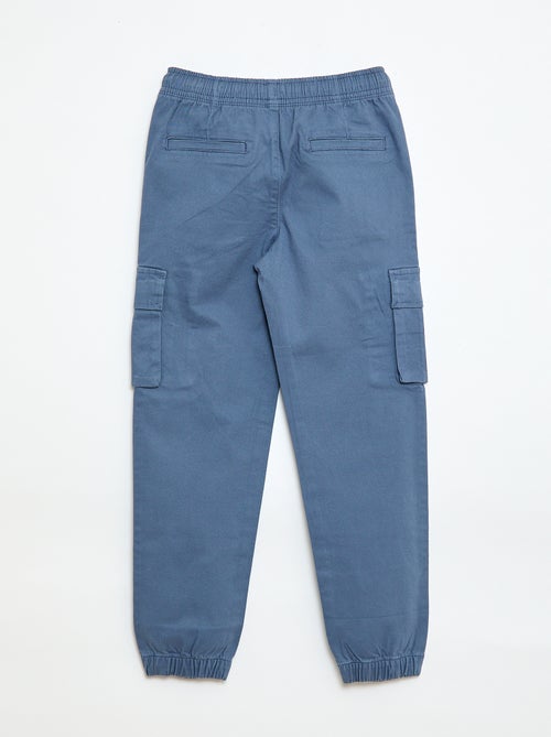 Stretchhose mit mehreren Taschen - Kiabi