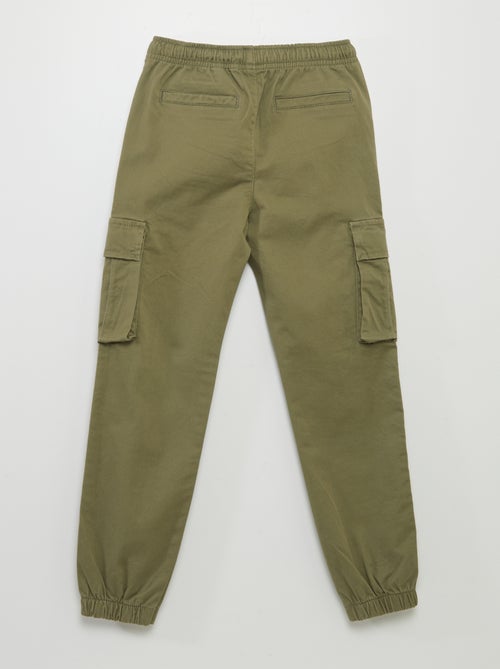 Stretchhose mit mehreren Taschen - Kiabi