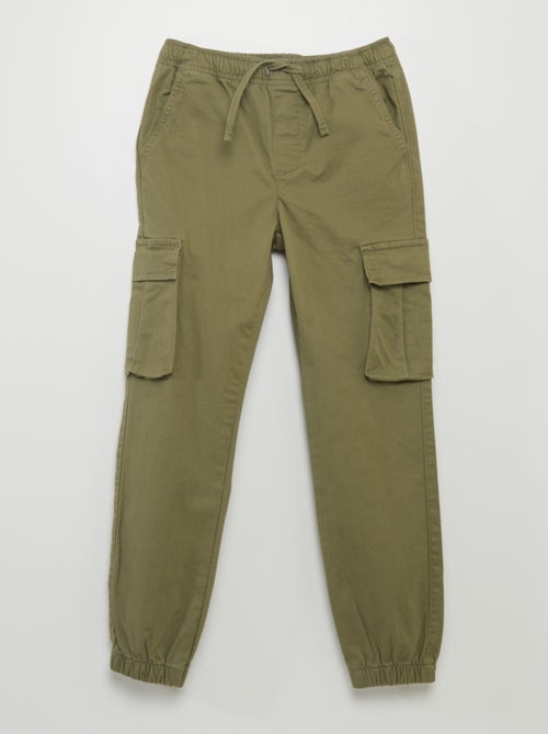 Stretchy multi-pocket trousers - Kiabi