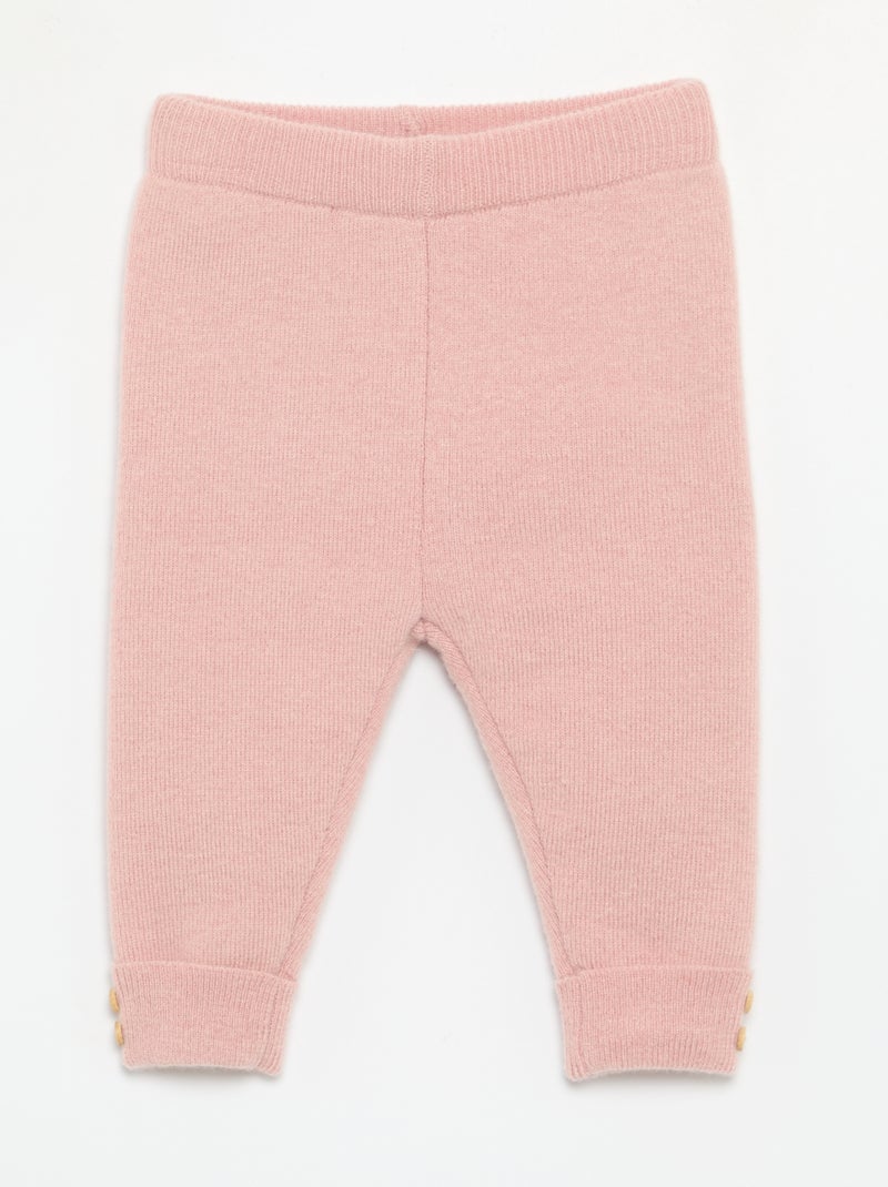 Strick-Leggings Rose - Kiabi