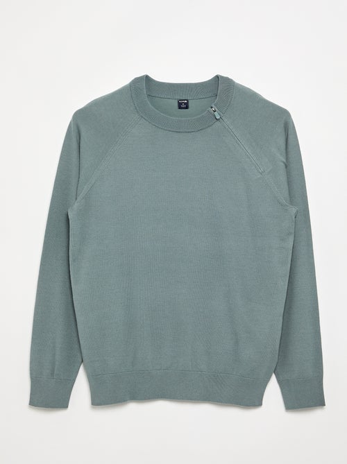 Strick-Sweatshirt – Einfach anzuziehen - Kiabi