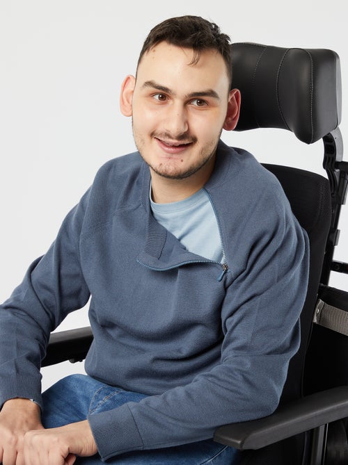 Strick-Sweatshirt – Einfach anzuziehende Kollektion - Kiabi