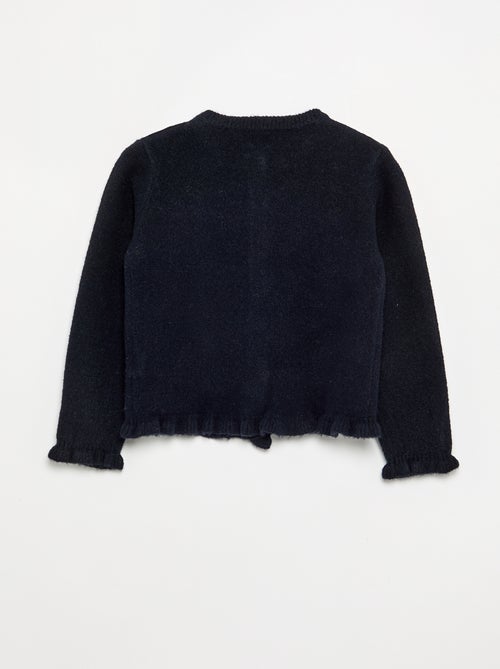 Strickjacke mit gerafften Abschlüssen - Kiabi