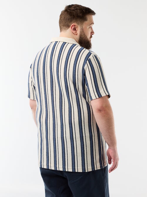 Strickpolo mit kurzen Ärmeln - Kiabi