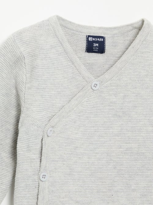 Strickpullover im Perlmuster - Kiabi