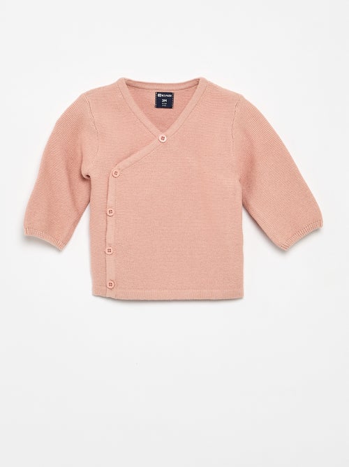 Strickpullover im Perlmuster - Kiabi