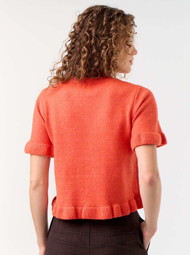 Strickpullover Rot - Kiabi