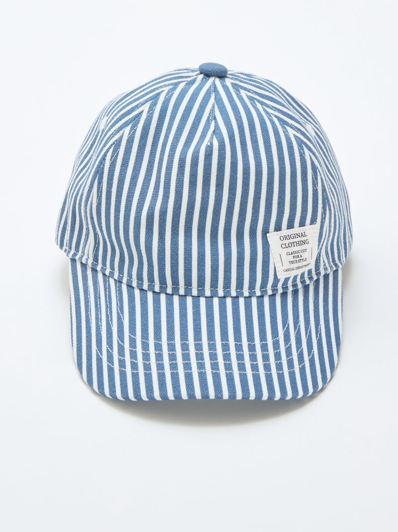 Striped Cap Blue - Kiabi