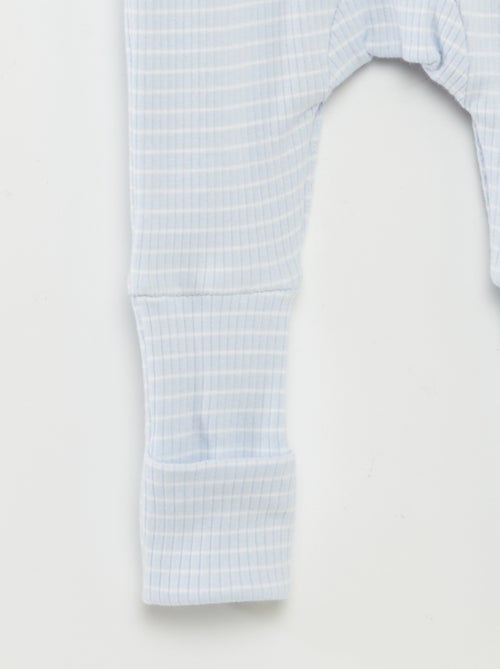 Striped Grow-With-Me Sleepsuit - Kiabi