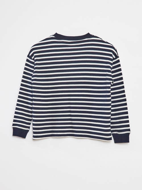 Striped Long-Sleeve T-Shirt - Kiabi