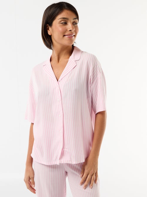 Striped Nightshirt Set - Kiabi
