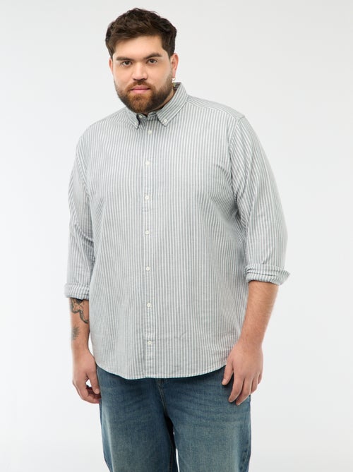 Striped Oxford Shirt - Kiabi