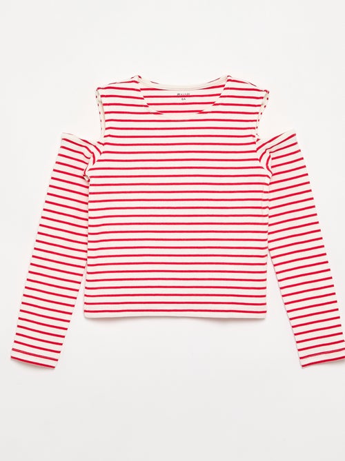 Striped Sleeveless T-shirt - Kiabi