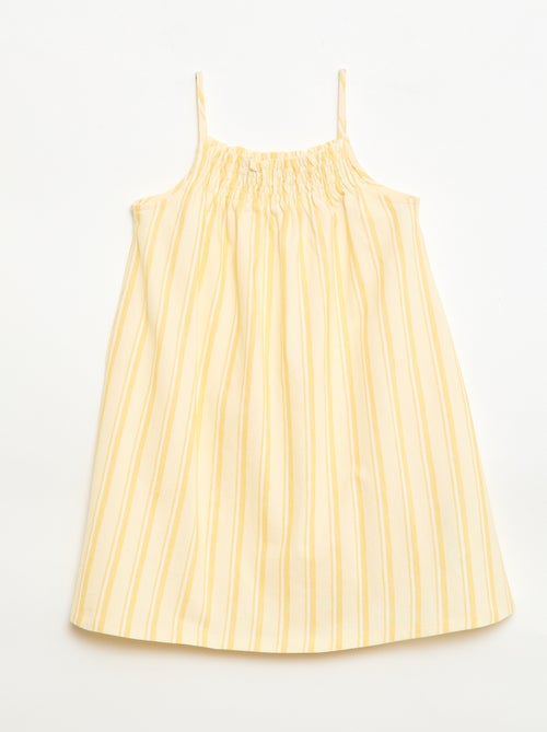 Striped Strappy Dress - Kiabi