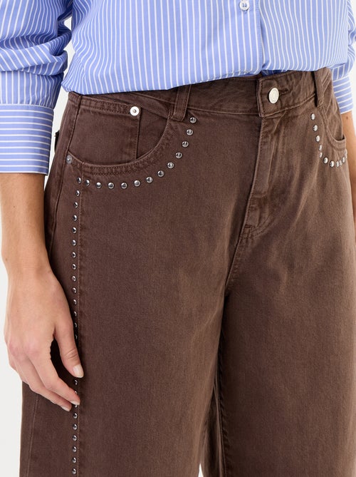 Studded Barrel Trousers - Kiabi