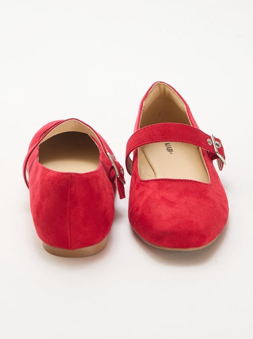 Studded Strap Ballerina Flats - Kiabi