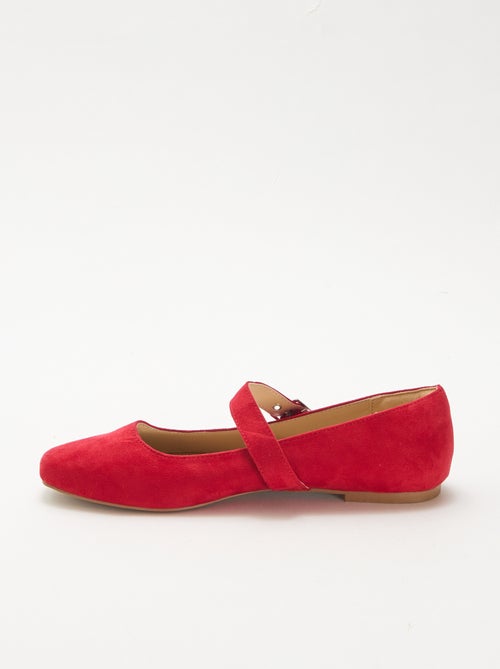 Studded Strap Ballerina Flats - Kiabi