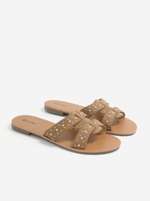 Studded Strap Mules - Kiabi