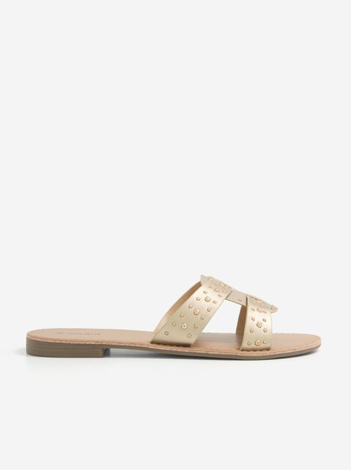 Studded Strap Mules - Kiabi