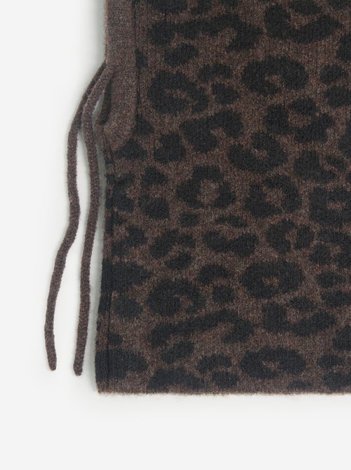 Sturmhaube mit Leopardenmuster - Kiabi