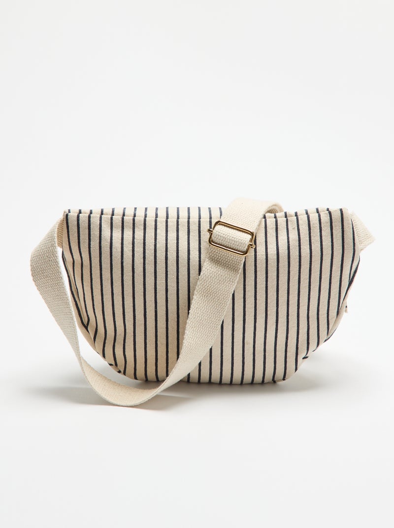 Stylische Bauchtasche mit Print Blau - Kiabi